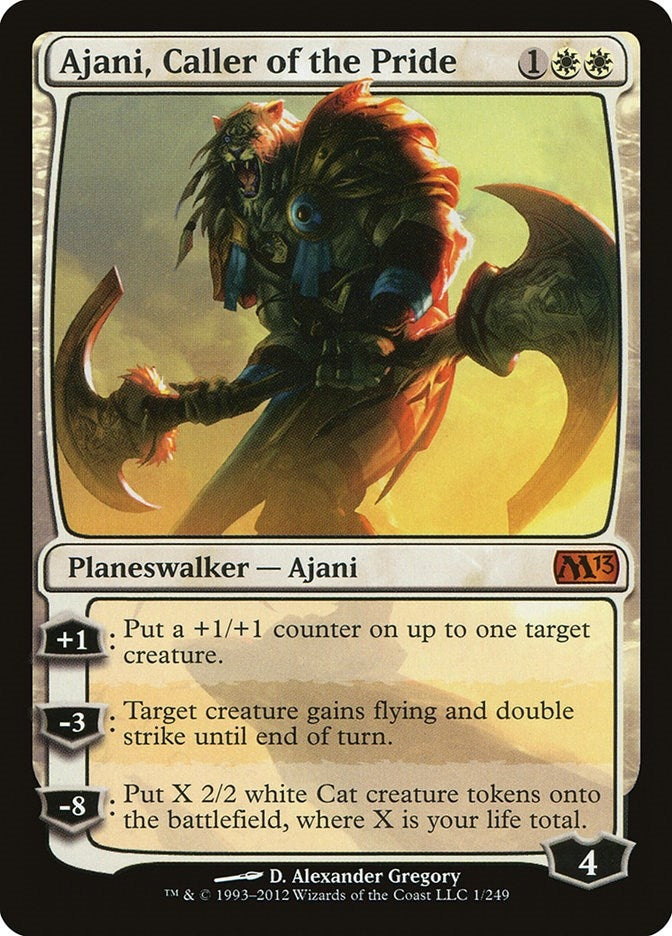 Ajani, Caller of the Pride (1) (Magic 2013 (M13))