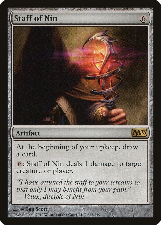 Staff of Nin (217) (Magic 2013 (M13))
