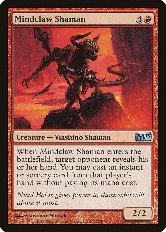 Mindclaw Shaman (142) (Magic 2013 (M13))