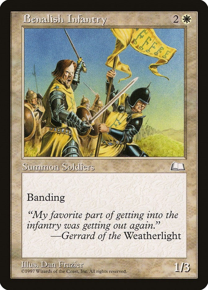 Benalish Infantry (Weatherlight)