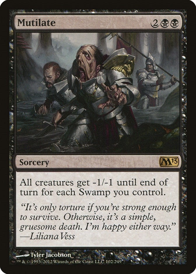 Mutilate (102) (Magic 2013 (M13))