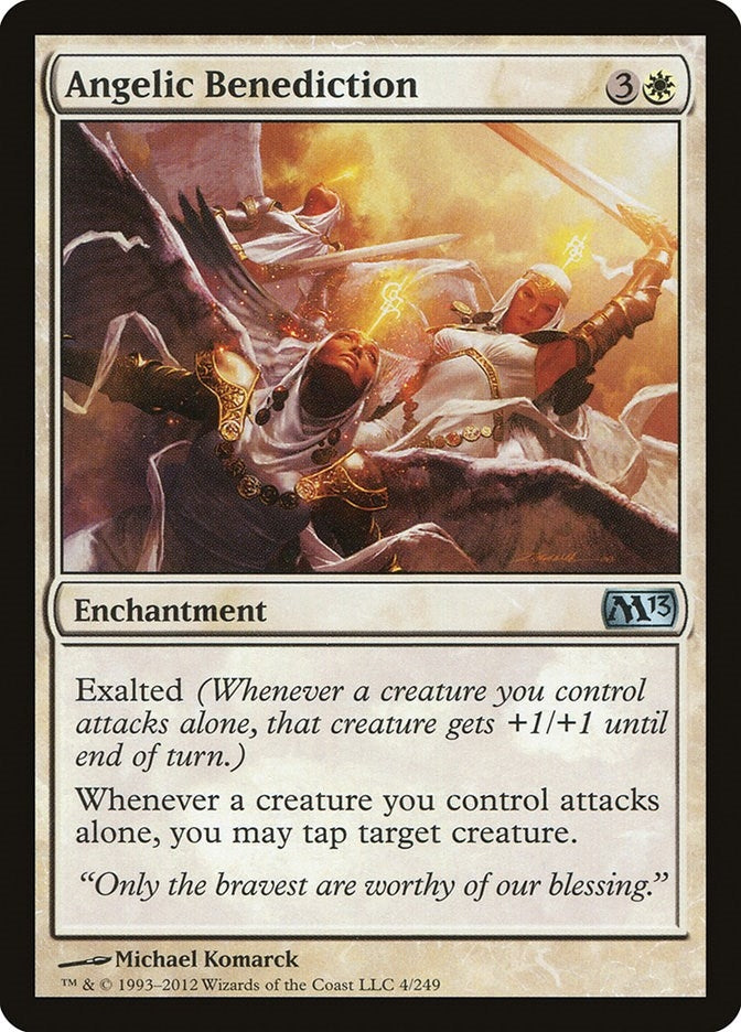 Angelic Benediction (4) (Magic 2013 (M13))