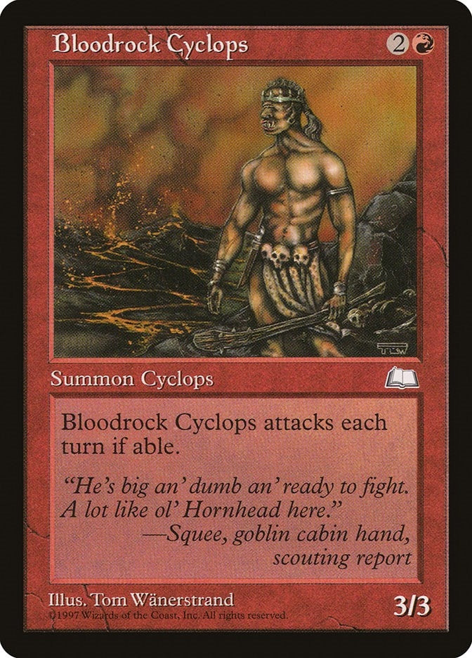 Bloodrock Cyclops (Weatherlight)