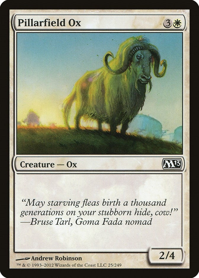 Pillarfield Ox (25) (Magic 2013 (M13))