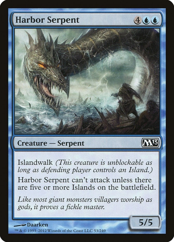 Harbor Serpent (53) (Magic 2013 (M13))