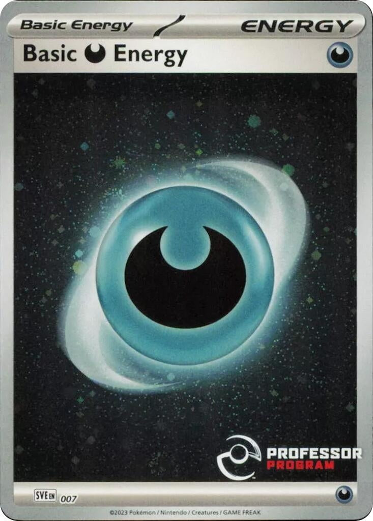 Image for Darkness Energy (2023) (007) (Professor Program Promos) - Pokemon