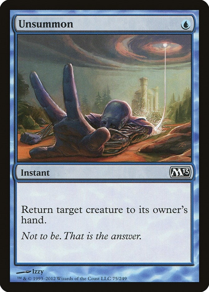 Image for Unsummon (75) - Magic: The Gathering