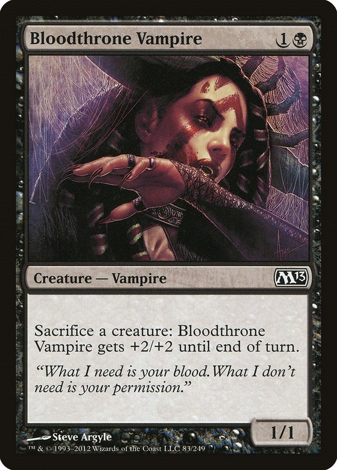 Bloodthrone Vampire (83) (Magic 2013 (M13))
