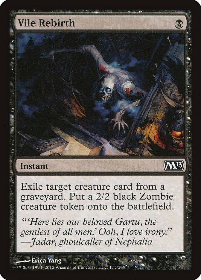 Image for Vile Rebirth (115) - Magic: The Gathering