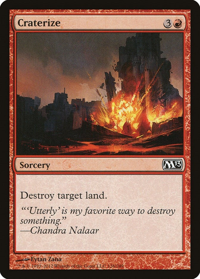 Craterize (126) (Magic 2013 (M13))