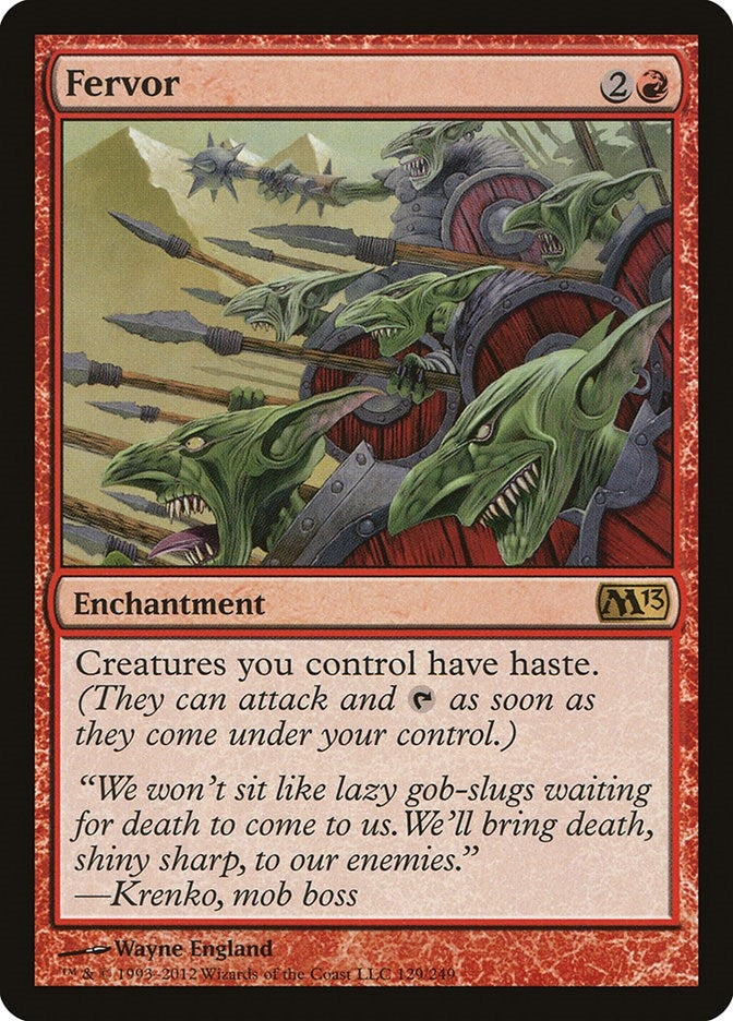 Fervor (129) (Magic 2013 (M13))