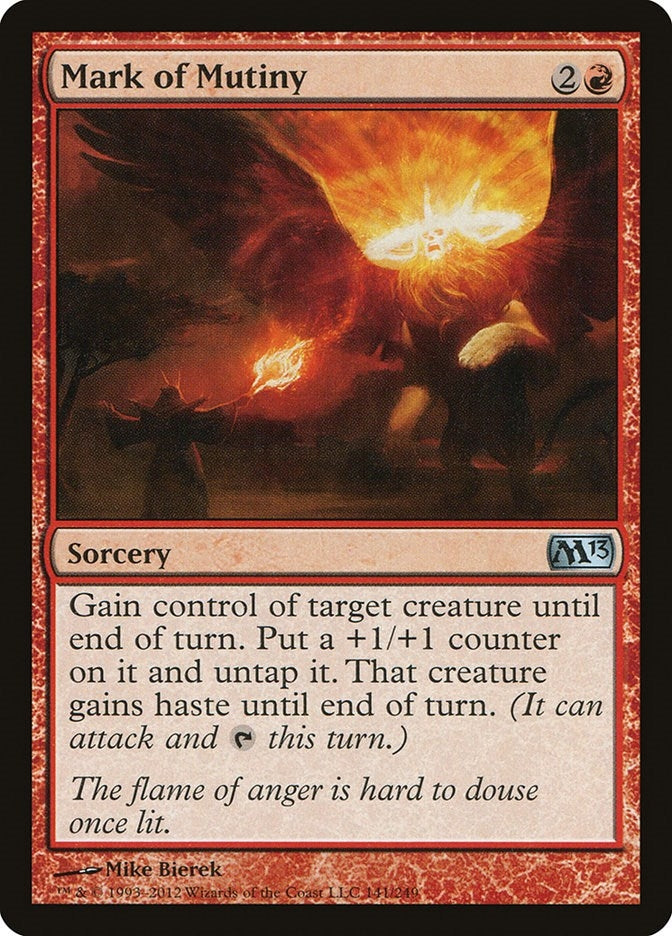 Mark of Mutiny (141) (Magic 2013 (M13))