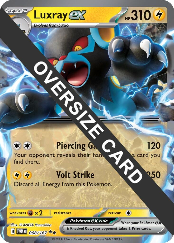 Image for Luxray ex - 068/167 (Meddling Sparks Premium Collection) (068/167) (Jumbo Cards) - Pokemon