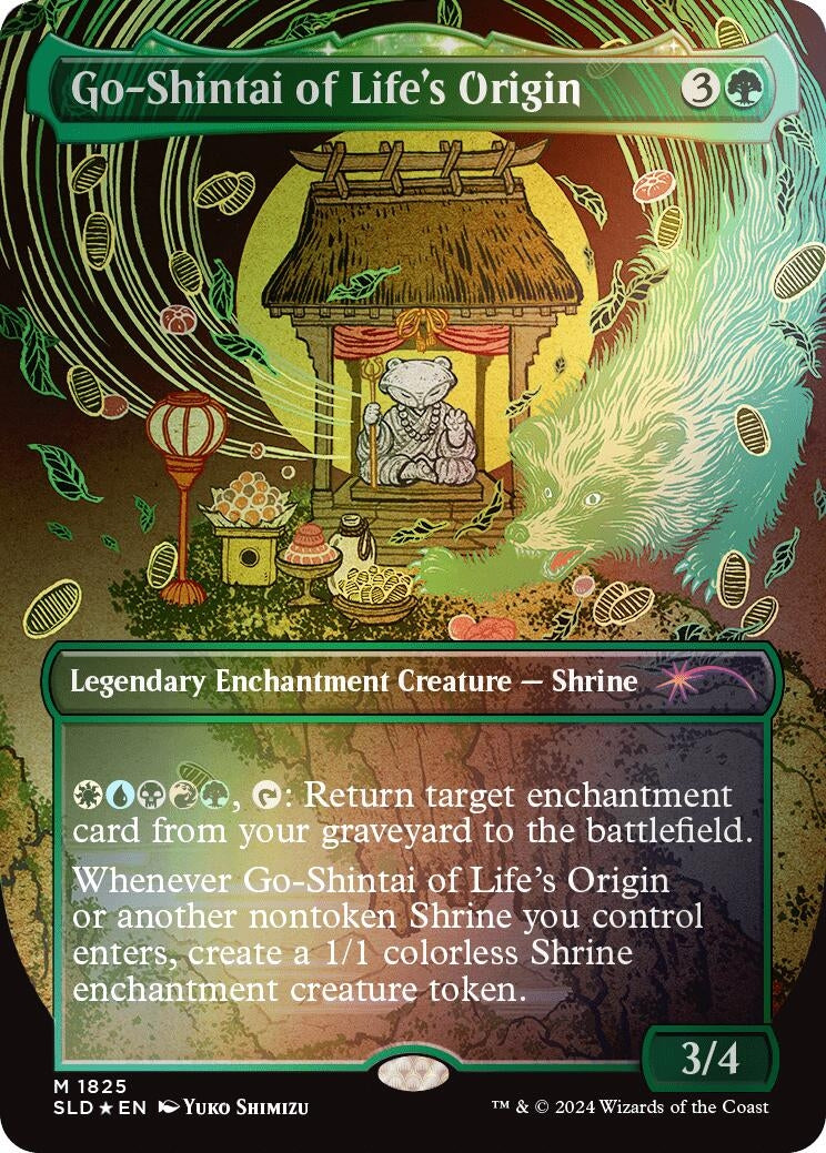 Go-Shintai of Life's Origin (Rainbow Foil) (1825) (Secret Lair Drop Series)