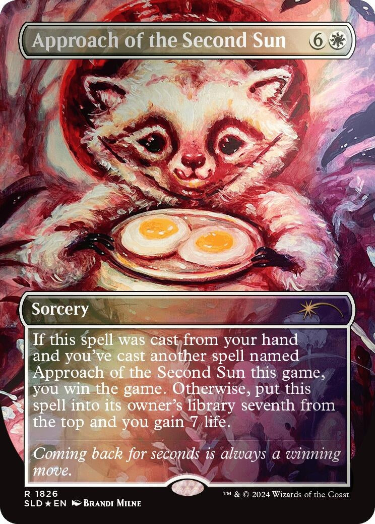 Approach of the Second Sun (Rainbow Foil) (1826) (Secret Lair Drop Series)