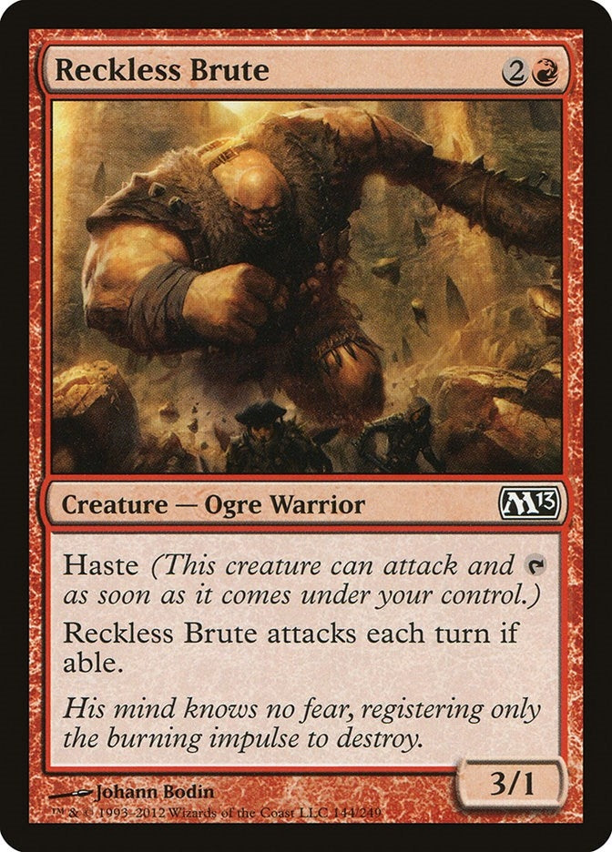 Reckless Brute (144) (Magic 2013 (M13))