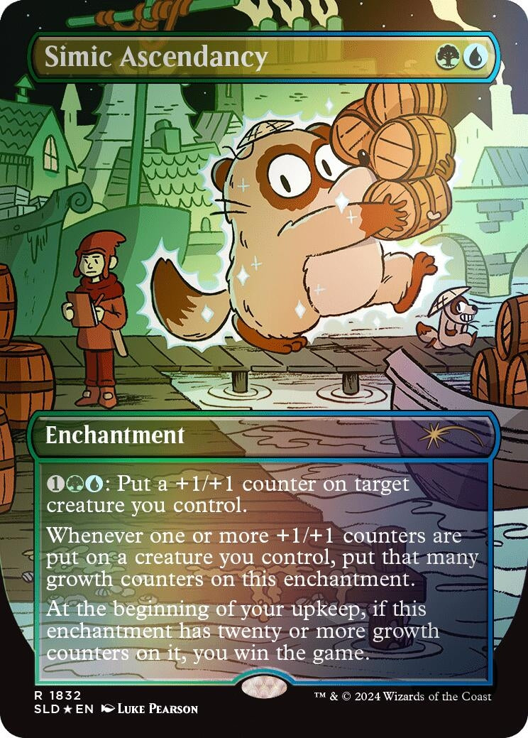 Simic Ascendancy (Rainbow Foil) (1832) (Secret Lair Drop Series)