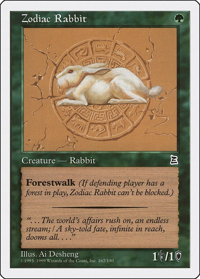 Zodiac Rabbit (162) (Portal Three Kingdoms)