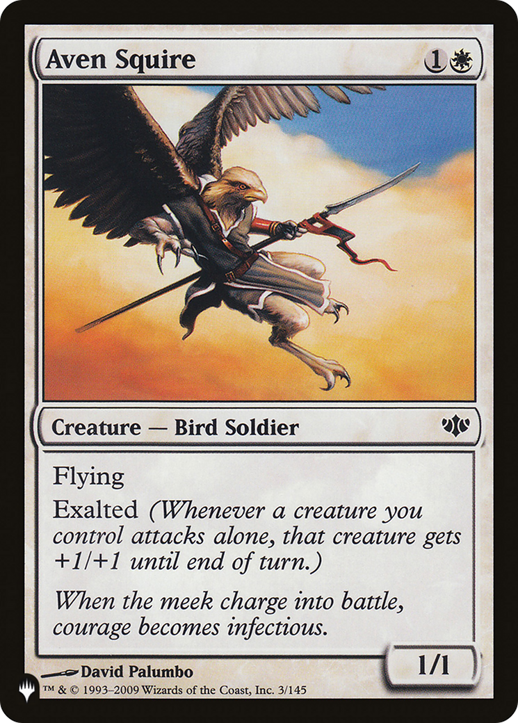 Aven Squire (3/145) (The List Reprints)