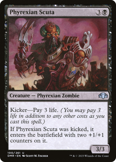 Phyrexian Scuta (DMR-100) - Dominaria Remastered