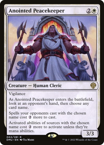 Anointed Peacekeeper (2) (Dominaria United)