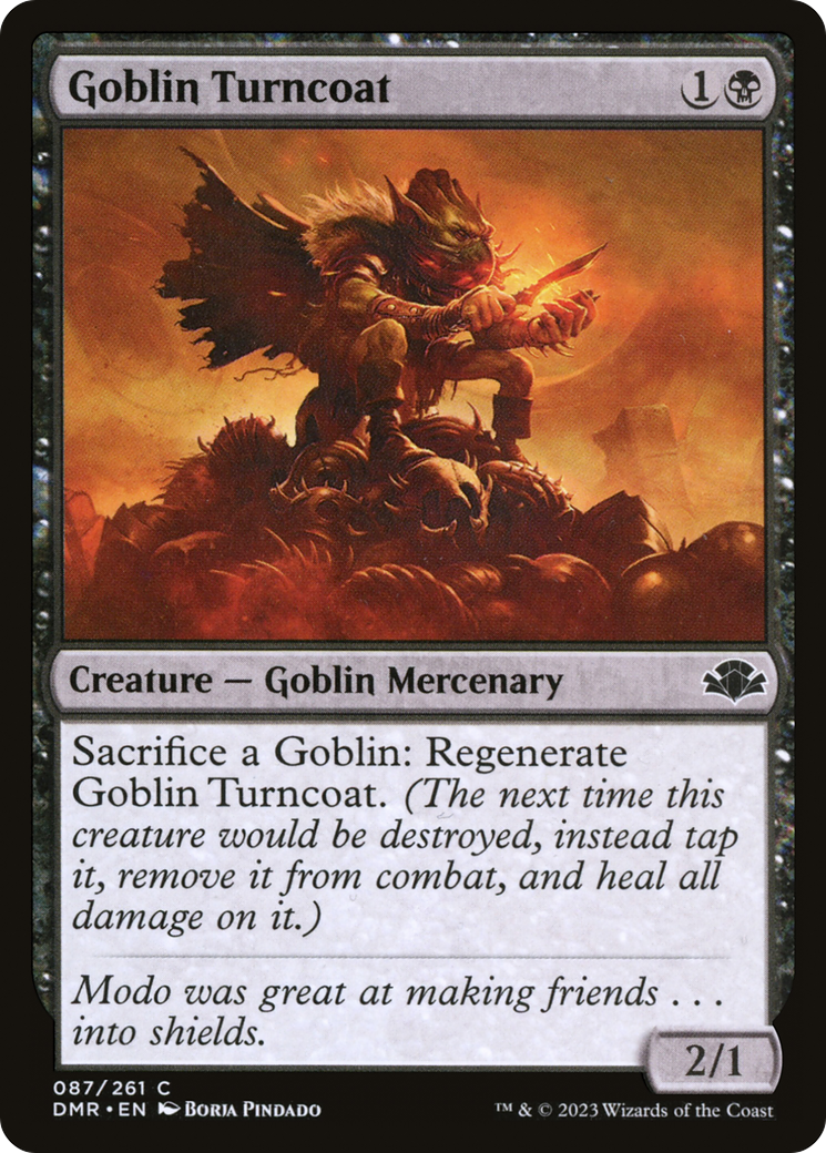 Goblin Turncoat (DMR-087) - Dominaria Remastered
