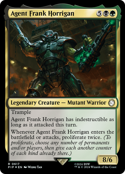 Agent Frank Horrigan (Surge Foil) (617) (Universes Beyond: Fallout)