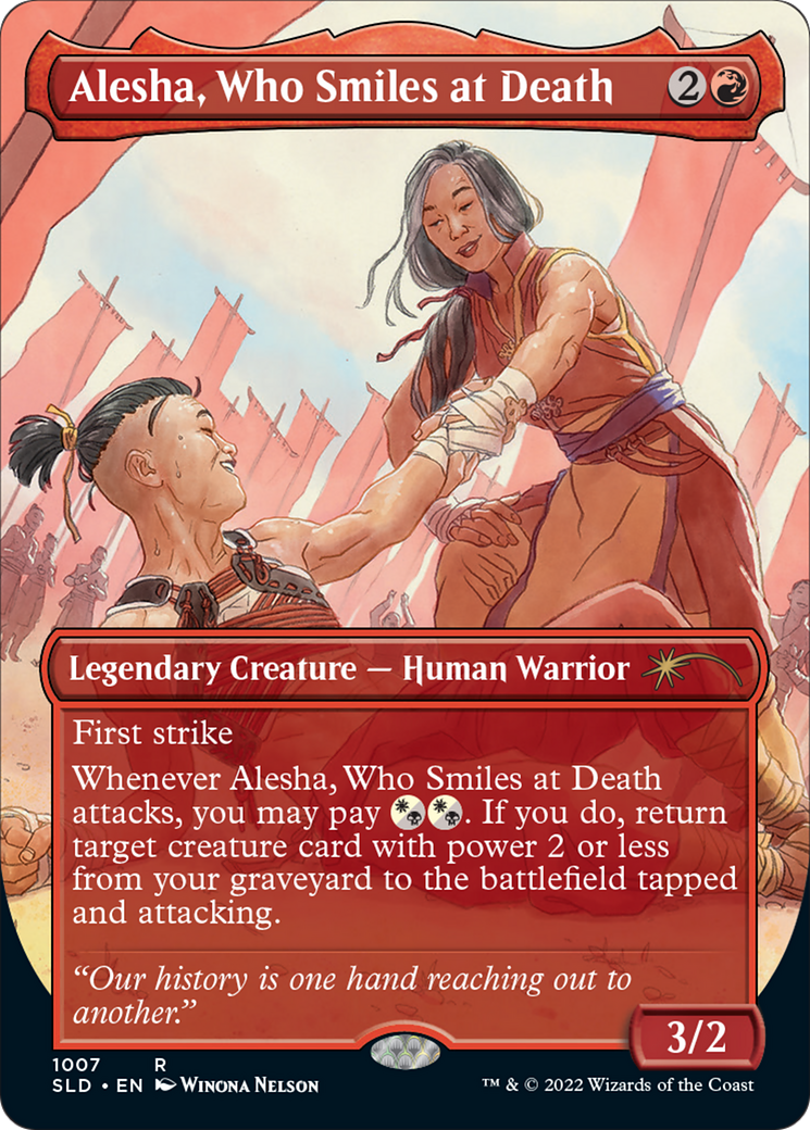 Alesha, Who Smiles at Death (1007) (Secret Lair Drop Series)