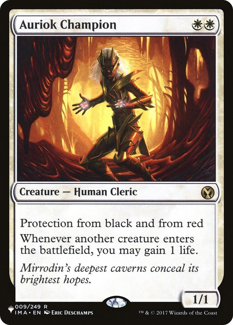 Auriok Champion (009/249) (The List Reprints)