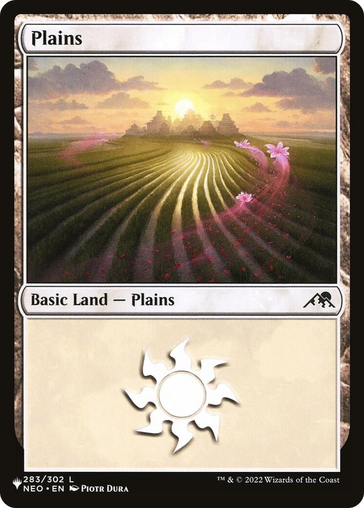 Plains (NEO) (283/302) (The List Reprints)