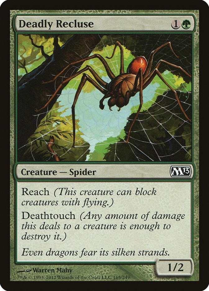 Deadly Recluse (165) (Magic 2013 (M13))