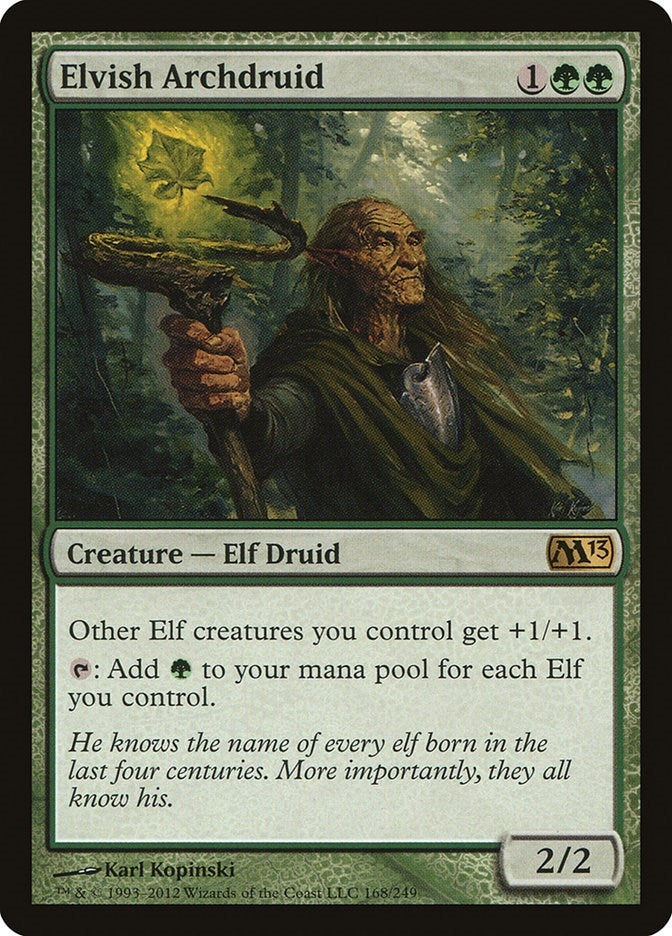 Elvish Archdruid (168) (Magic 2013 (M13))