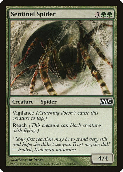 Sentinel Spider (189) (Magic 2013 (M13))