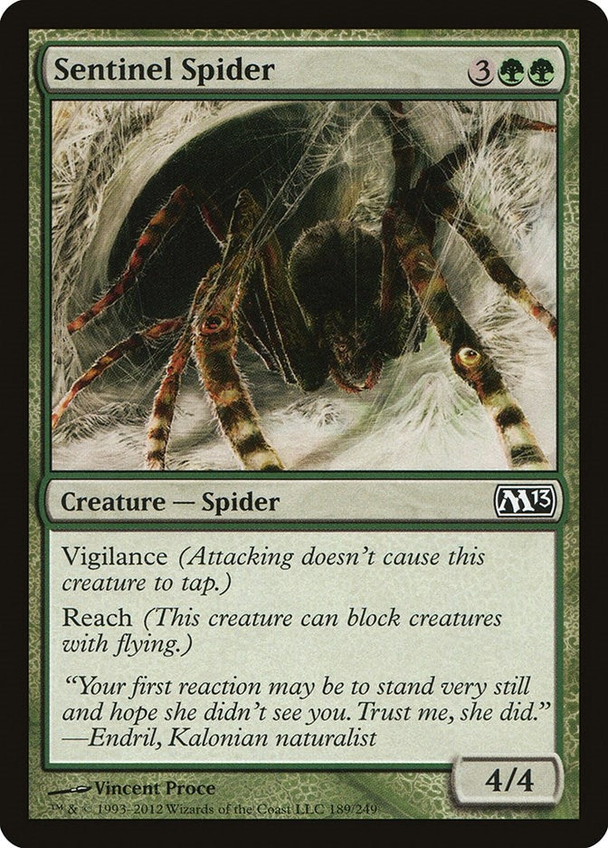 Sentinel Spider (189) (Magic 2013 (M13))