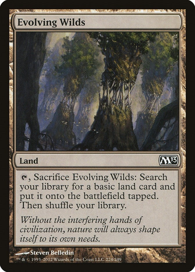 Evolving Wilds (224) (Magic 2013 (M13))