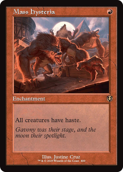 Mass Hysteria (Retro Frame) (400) (Innistrad Remastered)