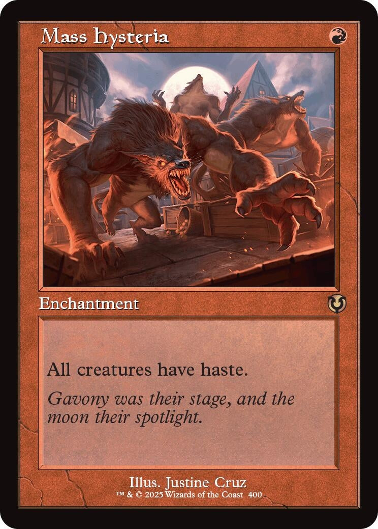Mass Hysteria (Retro Frame) (400) (Innistrad Remastered)