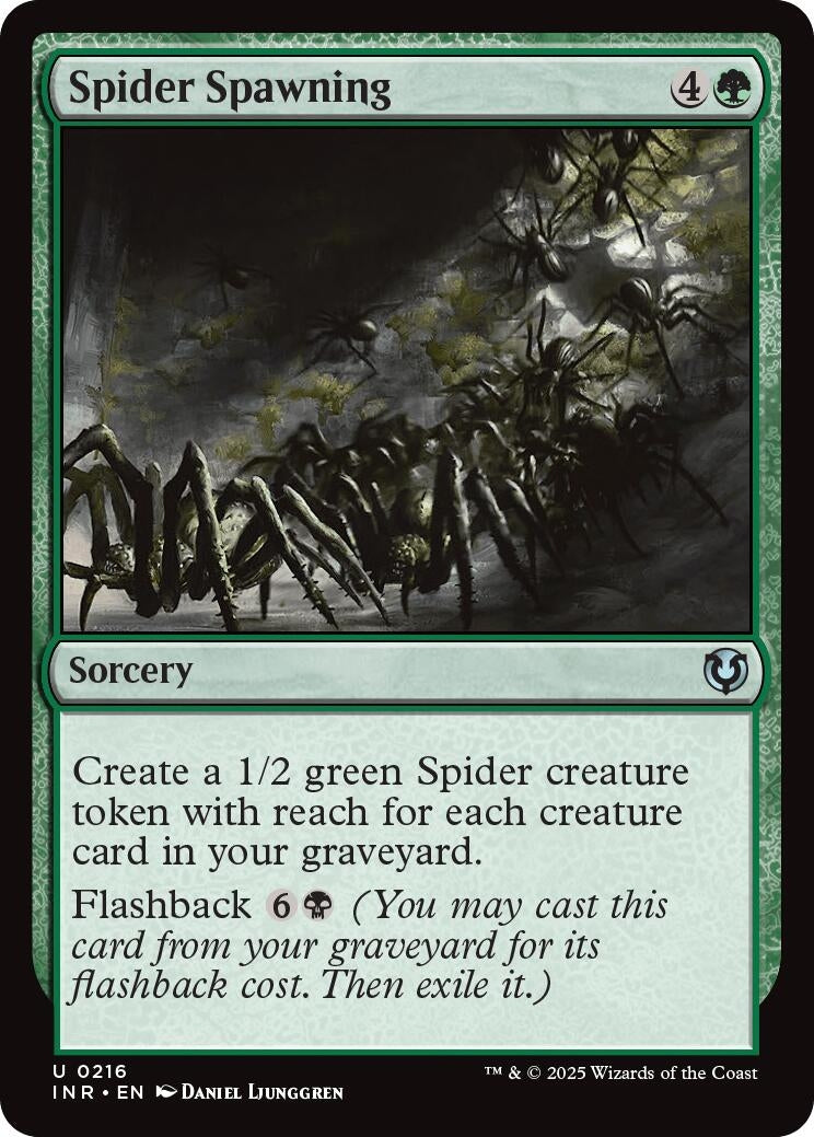 Spider Spawning (216) (Innistrad Remastered)