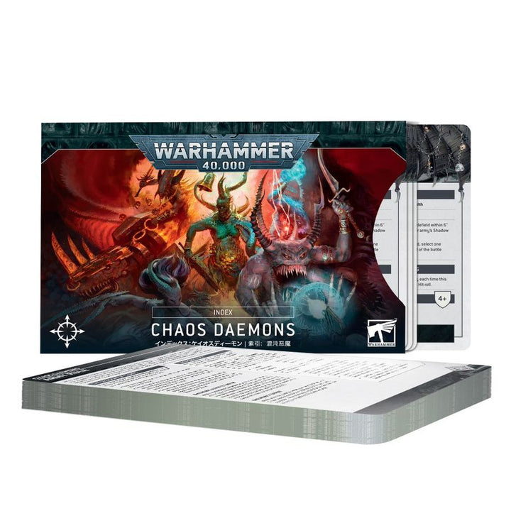INDEX CARDS: CHAOS DAEMONS (ENG)