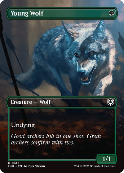 Young Wolf (Borderless) (319) (Innistrad Remastered)