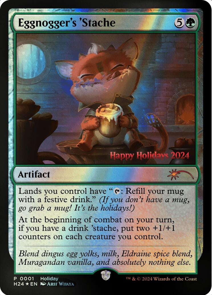 Eggnogger's 'Stache (1) (Special Occasion)