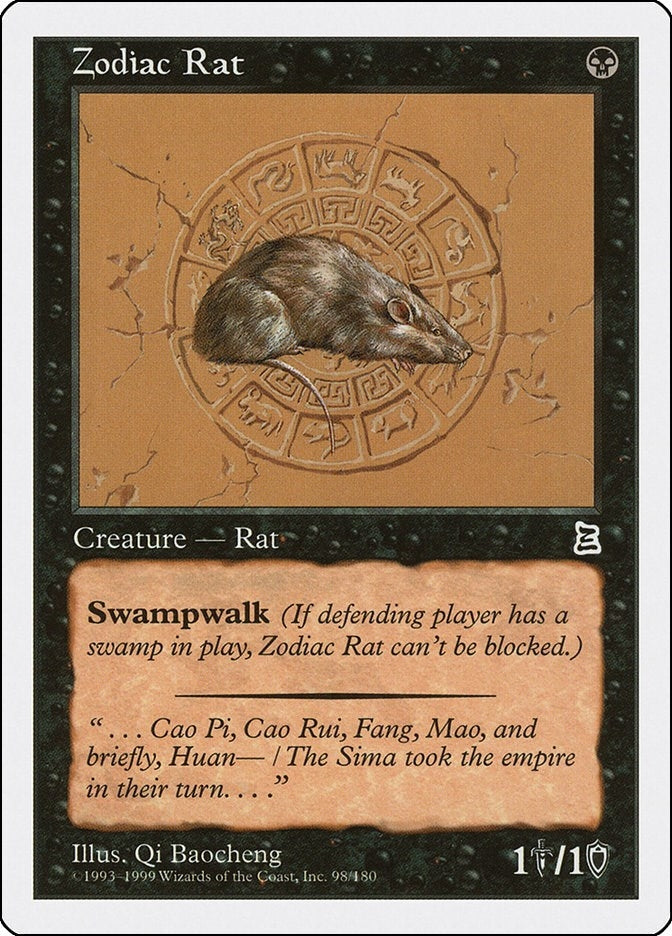 Image for Zodiac Rat (98) - Magic: The Gathering