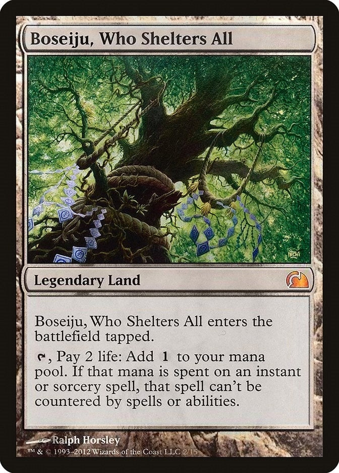 Boseiju, Who Shelters All (2) (From the Vault: Realms)