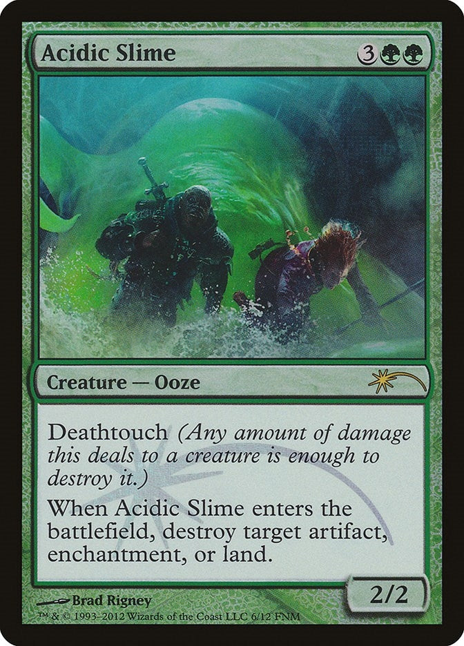 Acidic Slime (6) (FNM Promos)