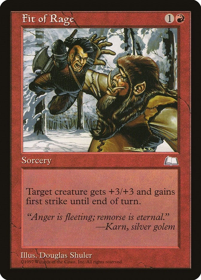 Fit of Rage (Weatherlight)