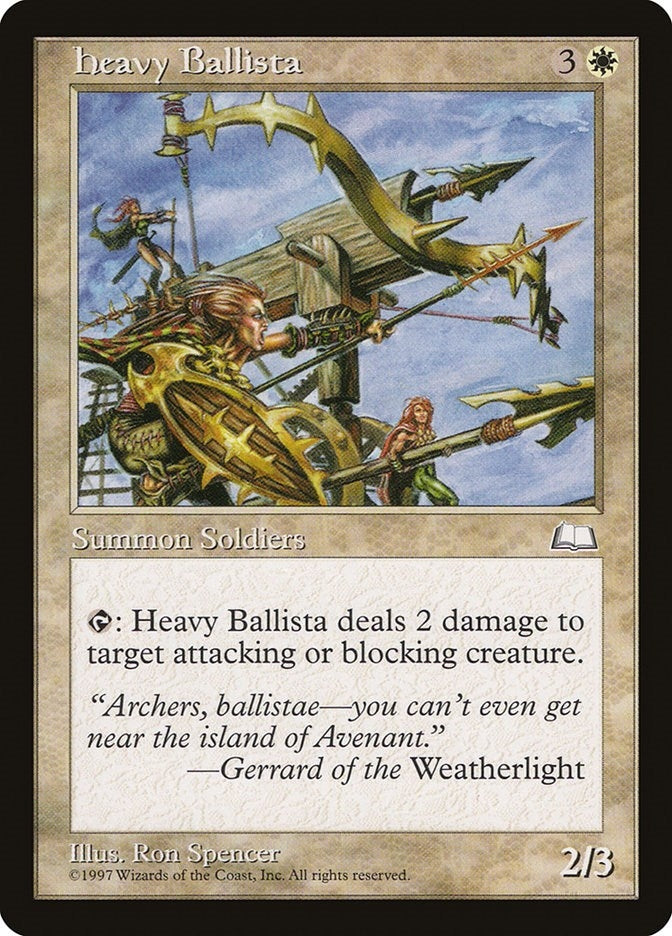 Heavy Ballista (Weatherlight)