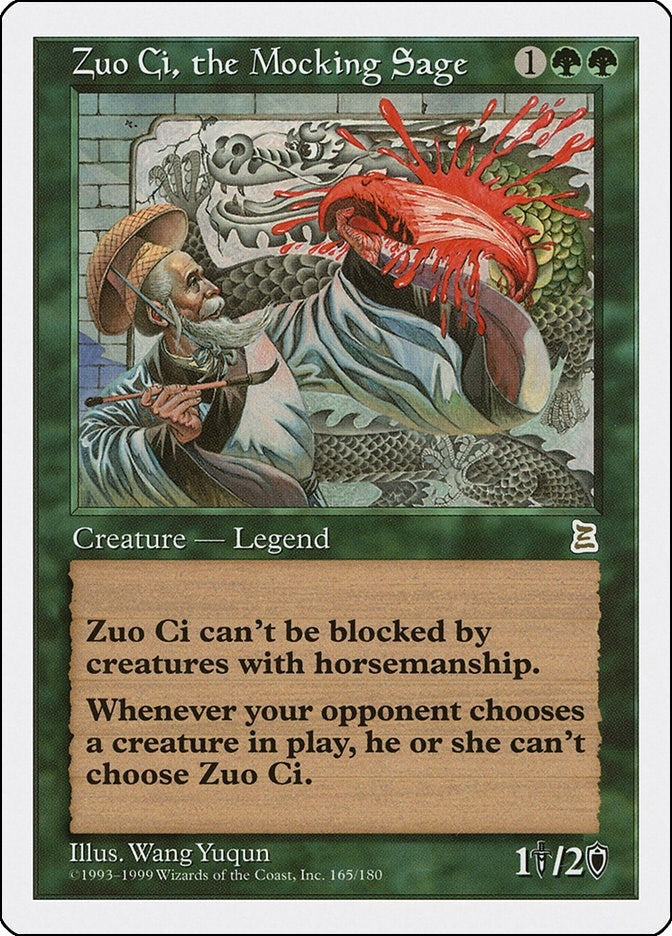 Image for Zuo Ci, the Mocking Sage (165) - Magic: The Gathering