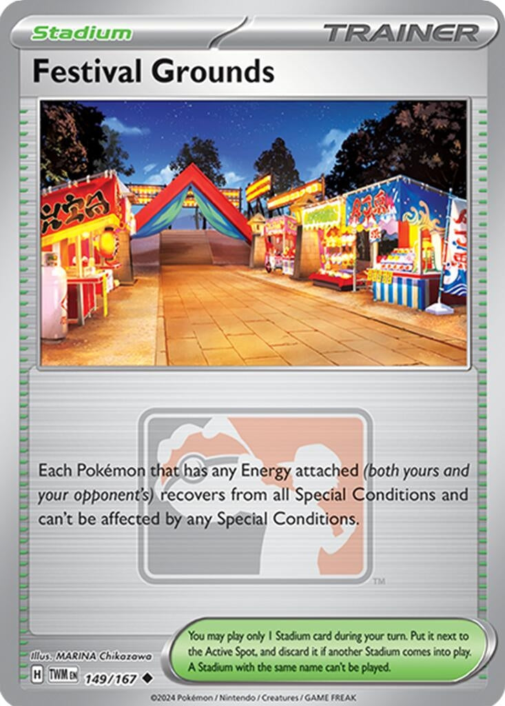 Image for Festival Grounds - 149/167 (League Promo) (149/167) (League & Championship Cards) - Pokemon