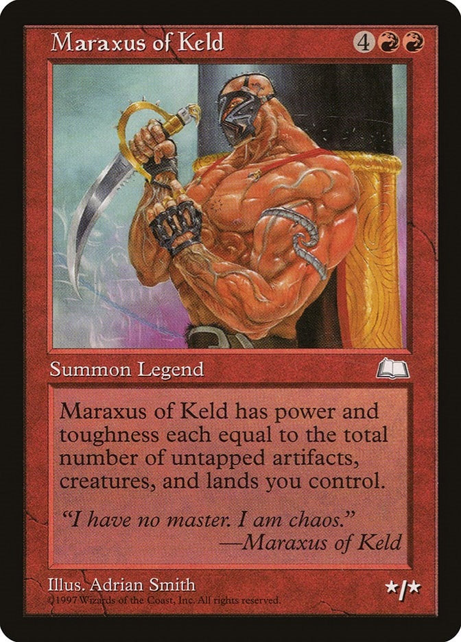 Maraxus of Keld (Weatherlight)