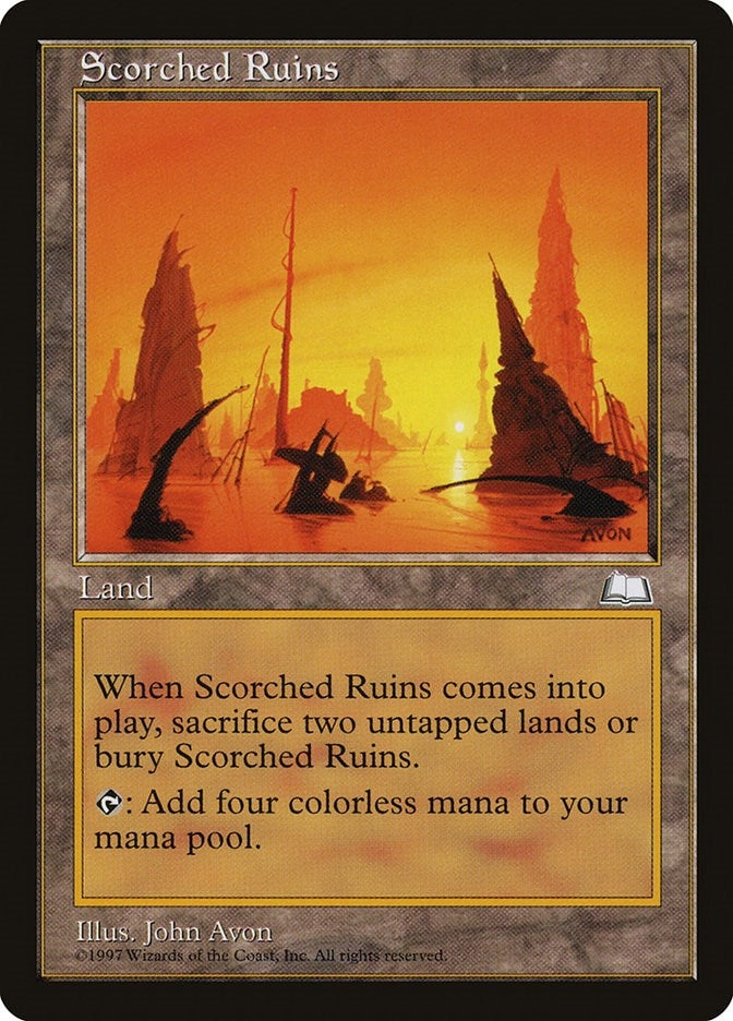 Scorched Ruins (Weatherlight)